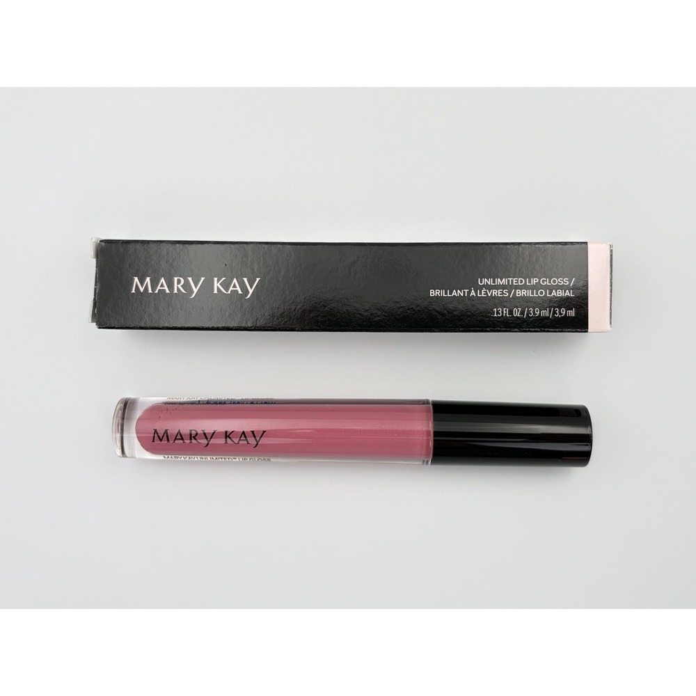 Mary Kay Unlimited Lip Gloss Pink Ballerina 0.13 oz / 3.9 ml NIB Makeup 153482